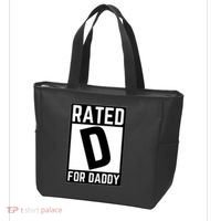 Rated D For Daddy Tote Bag thumb 3