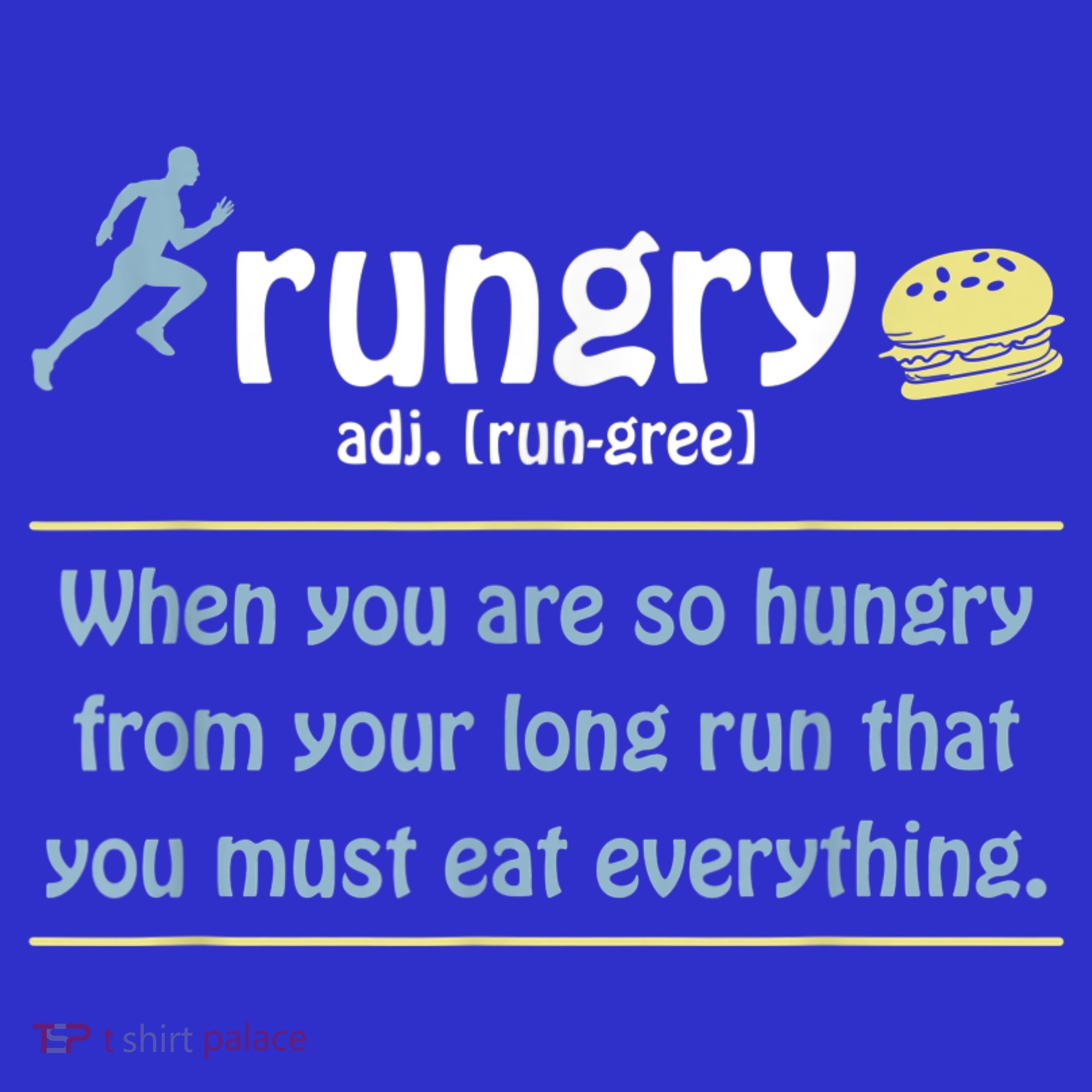 Rungry Definition Funny Runner Marathon Quote Love Running Hoodie
