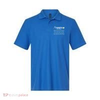 Rungry Definition Funny Runner Marathon Quote Love Running Polo thumb 0