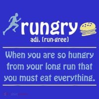 Rungry Definition Funny Runner Marathon Quote Love Running Tank Top thumb 6