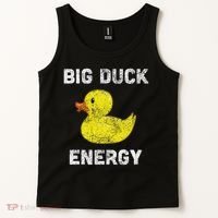 Rubber Ducky, Funny Meme, Big Duck Energy Tank Top thumb 2