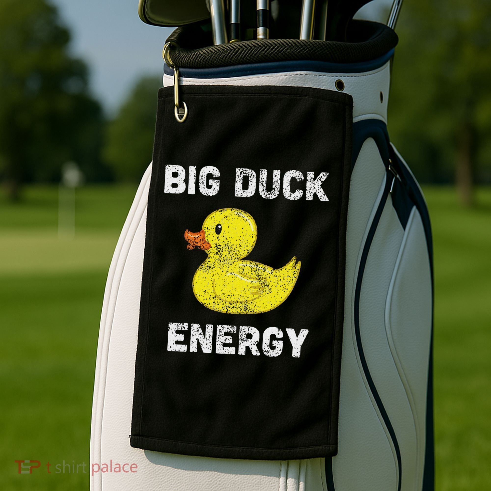 Rubber Ducky, Funny Meme, Big Duck Energy Golf Towel