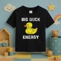 Rubber Ducky, Funny Meme, Big Duck Energy Toddler T-Shirt thumb 3