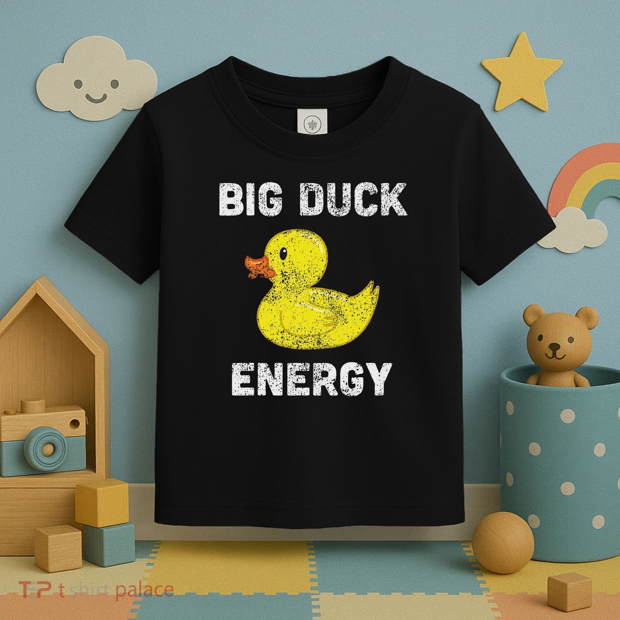 Rubber Ducky, Funny Meme, Big Duck Energy Toddler T-Shirt