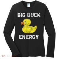 Rubber Ducky, Funny Meme, Big Duck Energy Women's Long Sleeve Shirt thumb 0