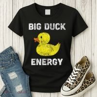 Rubber Ducky, Funny Meme, Big Duck Energy Women's T-Shirt thumb 3