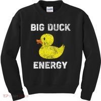 Rubber Ducky, Funny Meme, Big Duck Energy Kids Sweatshirt thumb 0