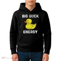 Rubber Ducky, Funny Meme, Big Duck Energy Kids Hoodie thumb 4