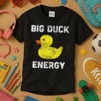 Rubber Ducky, Funny Meme, Big Duck Energy Kids T-Shirt thumb 3