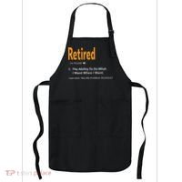 Retired Definition Funny Retirement Gag Gift Apron thumb 0