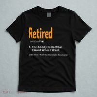 Retired Definition Funny Retirement Gag Gift T-Shirt thumb 5