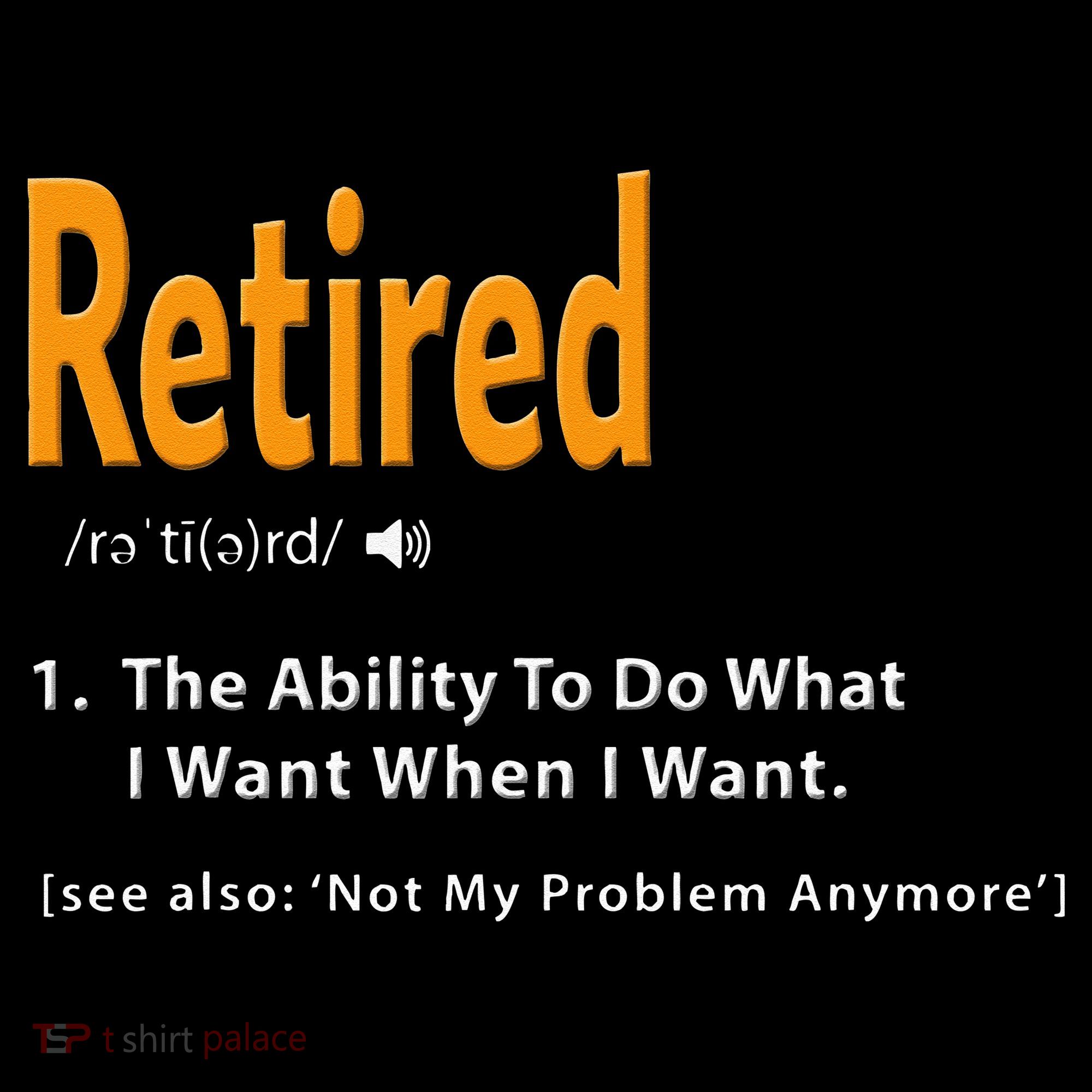 Retired Definition Funny Retirement Gag Gift Ornament