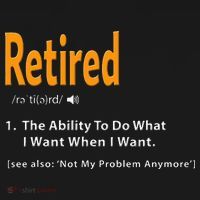Retired Definition Funny Retirement Gag Gift Tote Bag thumb 4