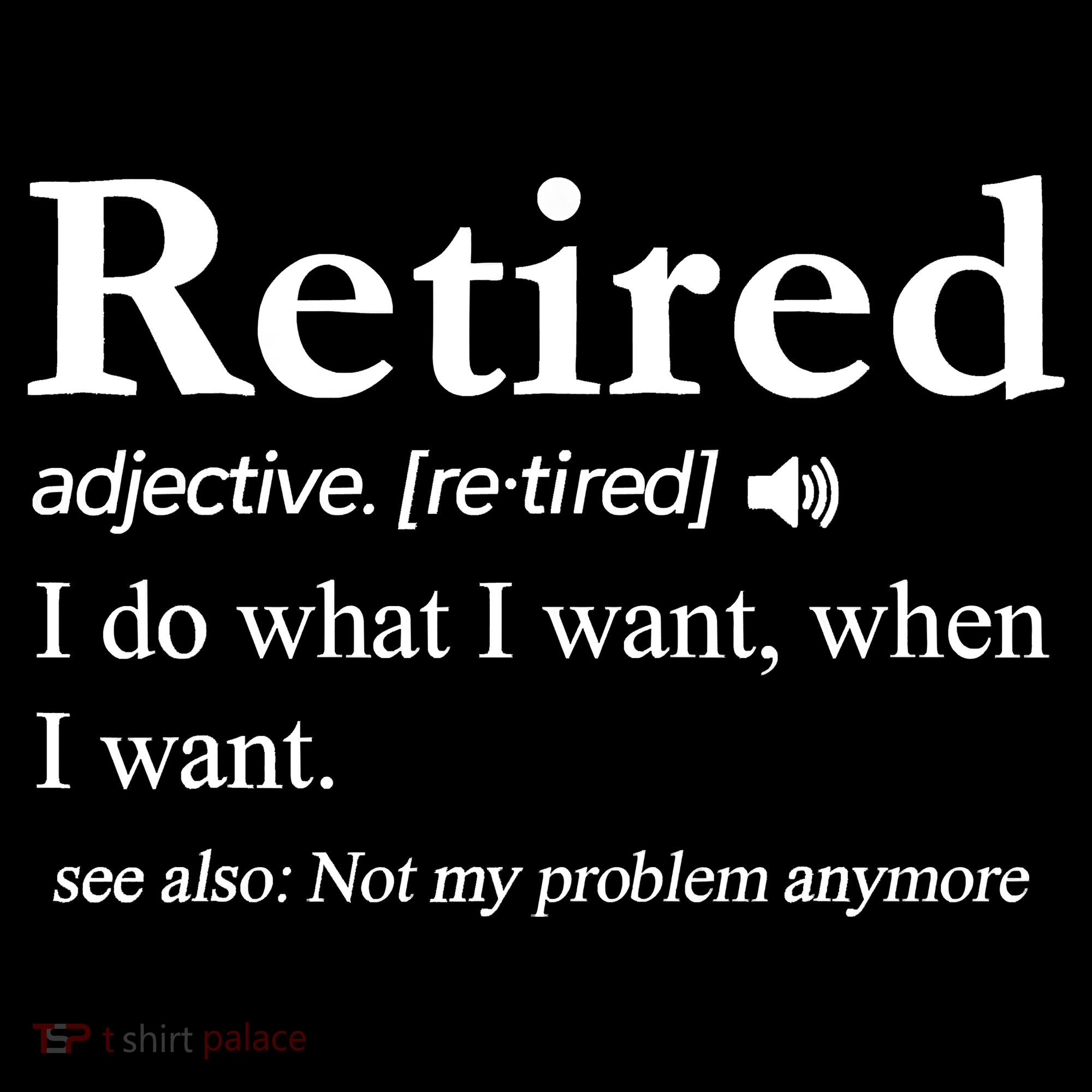 Retired Definition Funny Retirement Gag Gift Mousepad