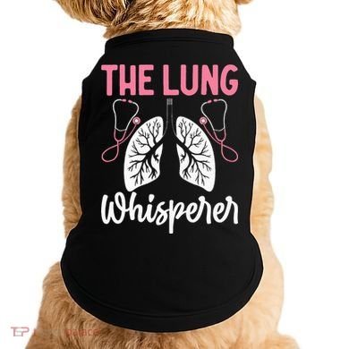Rt Doctor Funny Respiratory Therapist The Lung Whisperer Doggie Tank