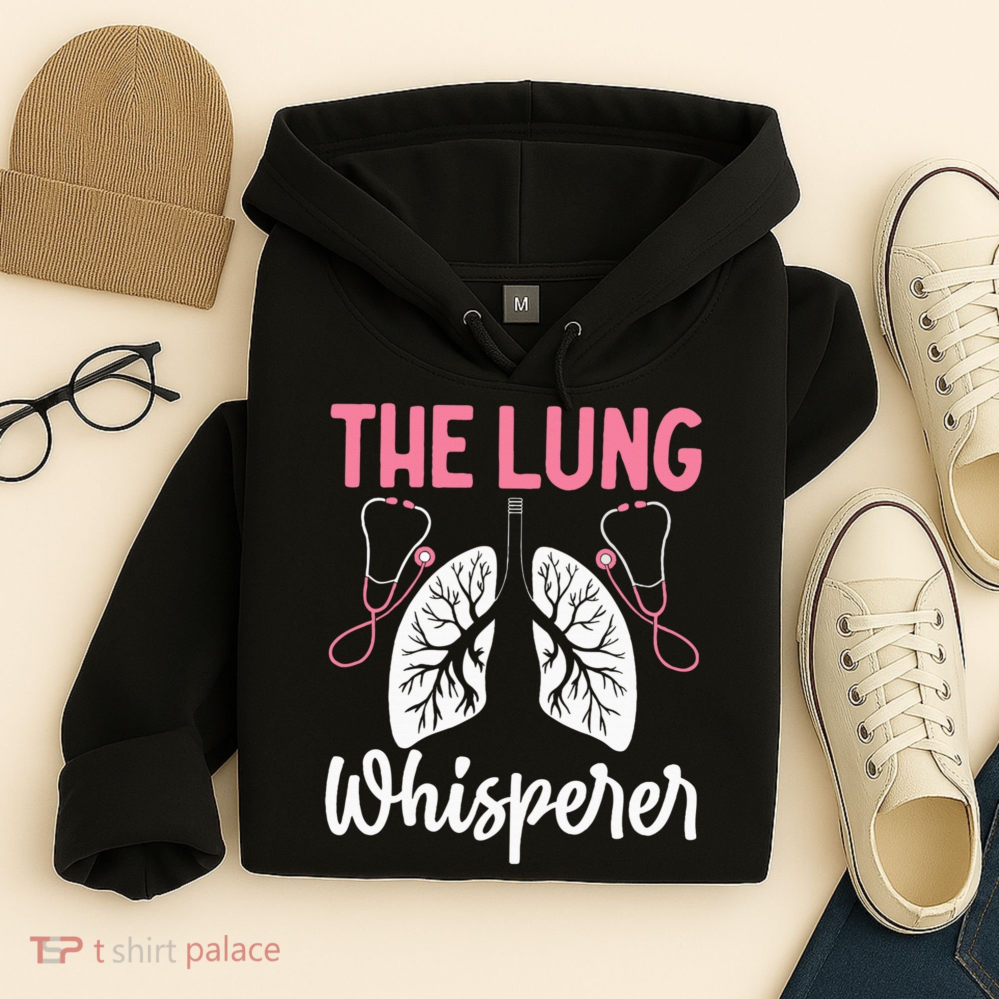 Rt Doctor Funny Respiratory Therapist The Lung Whisperer Hoodie