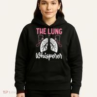 Rt Doctor Funny Respiratory Therapist The Lung Whisperer Hoodie thumb 5