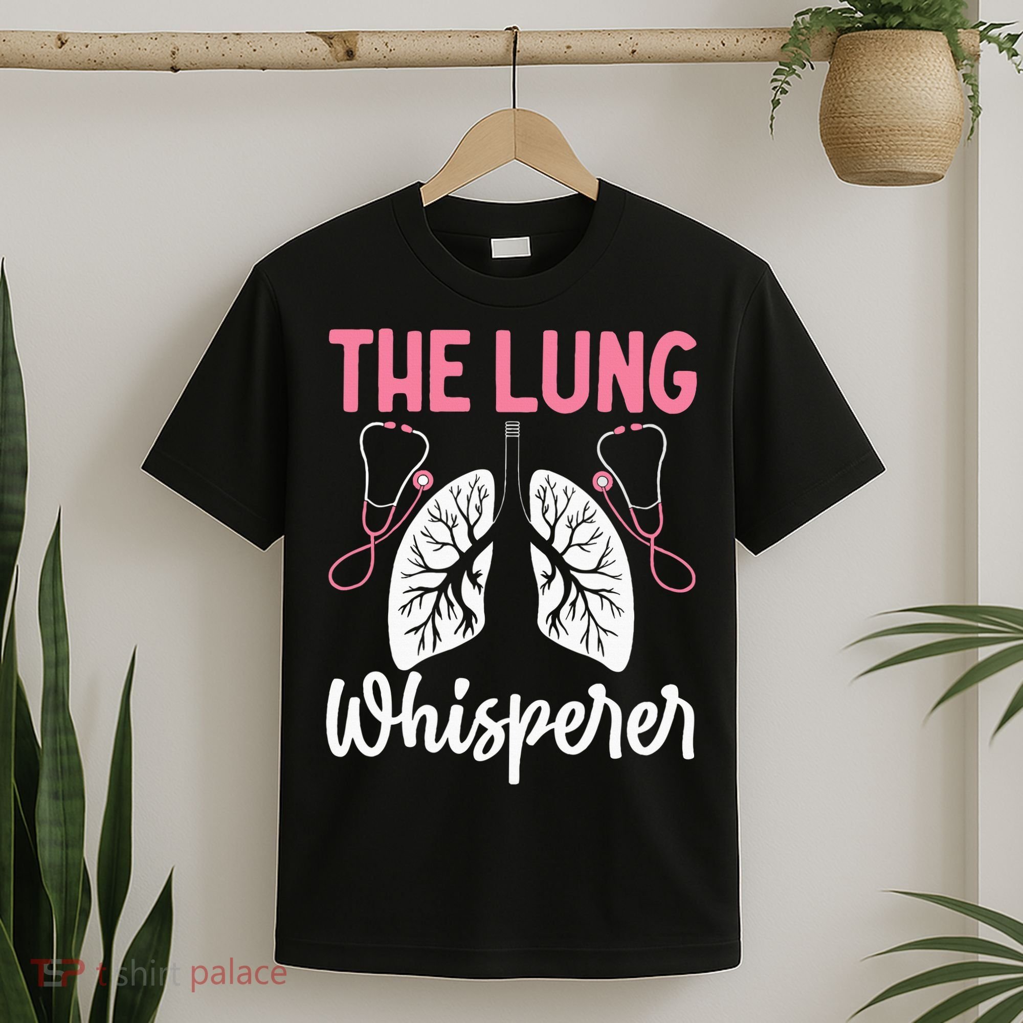 Rt Doctor Funny Respiratory Therapist The Lung Whisperer T-Shirt