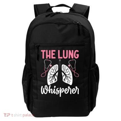 Rt Doctor Funny Respiratory Therapist The Lung Whisperer Backpack