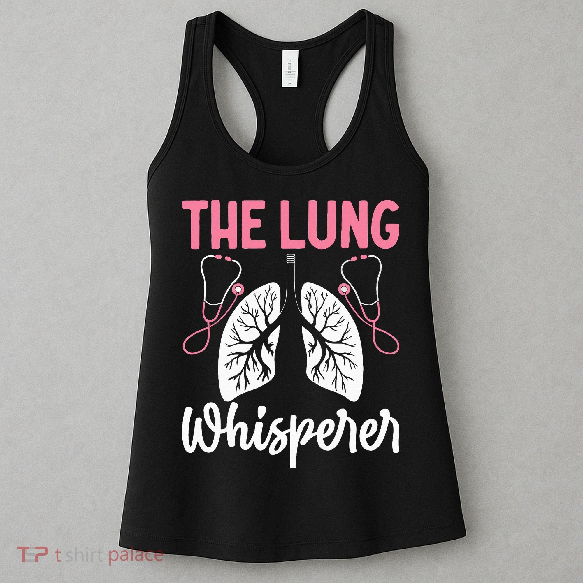 Rt Doctor Funny Respiratory Therapist The Lung Whisperer Women's Tank Top