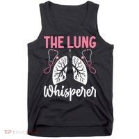 Rt Doctor Funny Respiratory Therapist The Lung Whisperer Tank Top thumb 0