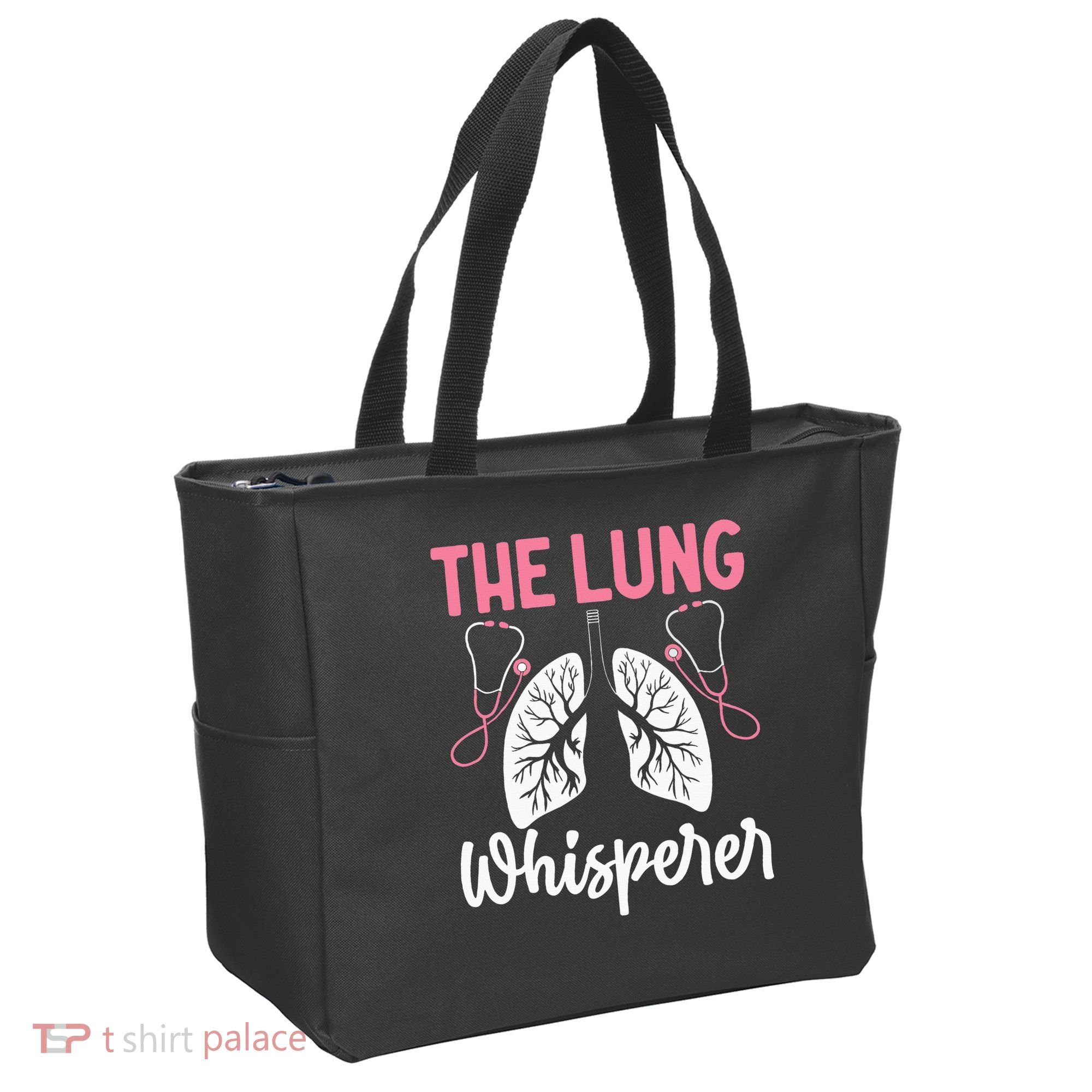 Rt Doctor Funny Respiratory Therapist The Lung Whisperer Tote Bag
