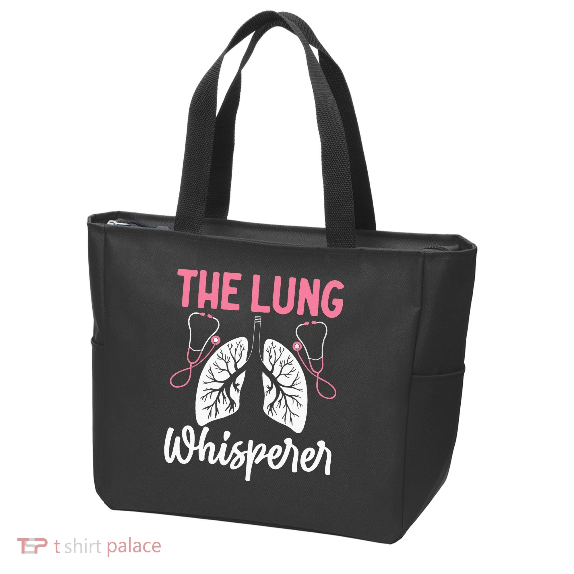 Rt Doctor Funny Respiratory Therapist The Lung Whisperer Tote Bag