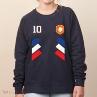 Retro10 Dutch Football Netherlands Soccer Netherlands Flag Women's Sweatshirt thumb 0