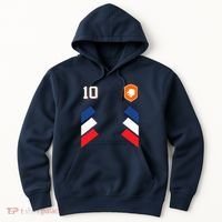Retro10 Dutch Football Netherlands Soccer Netherlands Flag Hoodie thumb 0