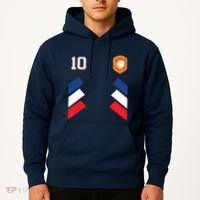 Retro10 Dutch Football Netherlands Soccer Netherlands Flag Hoodie thumb 2