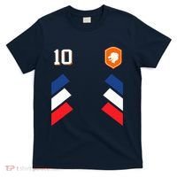 Retro10 Dutch Football Netherlands Soccer Netherlands Flag T-Shirt thumb 0