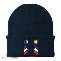 Retro10 Dutch Football Netherlands Soccer Netherlands Flag Beanie thumb 0