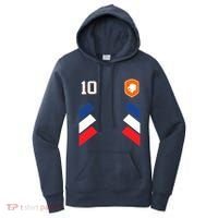 Retro10 Dutch Football Netherlands Soccer Netherlands Flag Women's Hoodie thumb 0