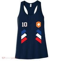 Retro10 Dutch Football Netherlands Soccer Netherlands Flag Women's Tank Top thumb 0