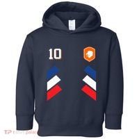 Retro10 Dutch Football Netherlands Soccer Netherlands Flag Toddler Hoodie thumb 0