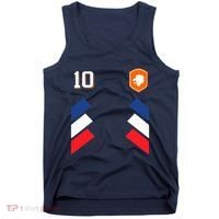 Retro10 Dutch Football Netherlands Soccer Netherlands Flag Tank Top thumb 0