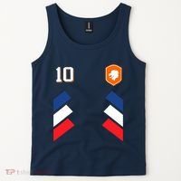Retro10 Dutch Football Netherlands Soccer Netherlands Flag Tank Top thumb 2