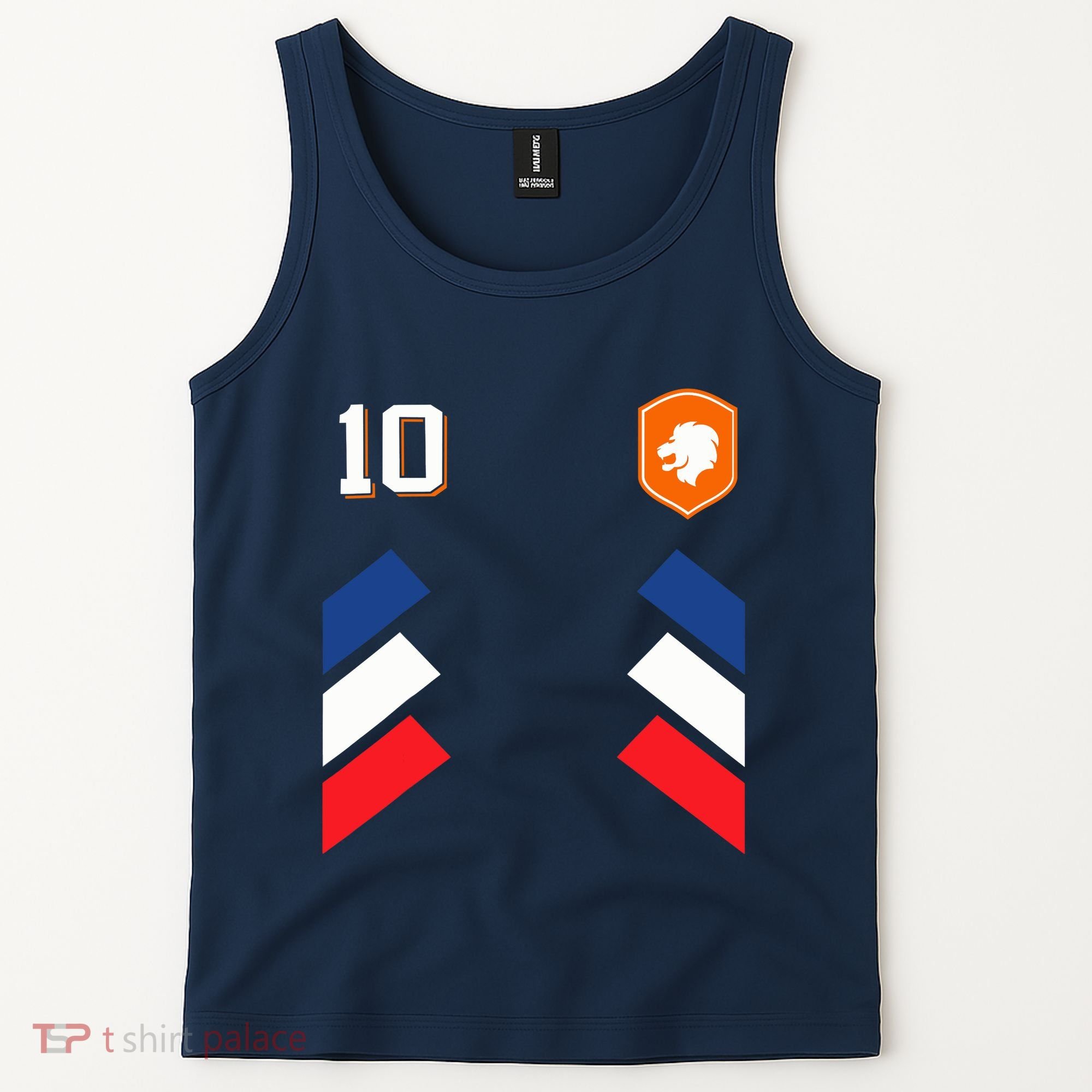 Retro10 Dutch Football Netherlands Soccer Netherlands Flag Tank Top