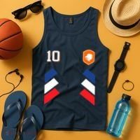 Retro10 Dutch Football Netherlands Soccer Netherlands Flag Tank Top thumb 4