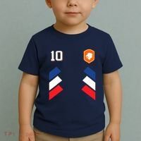 Retro10 Dutch Football Netherlands Soccer Netherlands Flag Toddler T-Shirt thumb 2