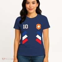 Retro10 Dutch Football Netherlands Soccer Netherlands Flag Women's T-Shirt thumb 4