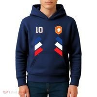 Retro10 Dutch Football Netherlands Soccer Netherlands Flag Kids Hoodie thumb 4