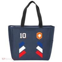 Retro10 Dutch Football Netherlands Soccer Netherlands Flag Tote Bag thumb 0
