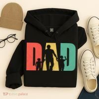 Retro Dad Fathers Day Gift Hoodie thumb 4