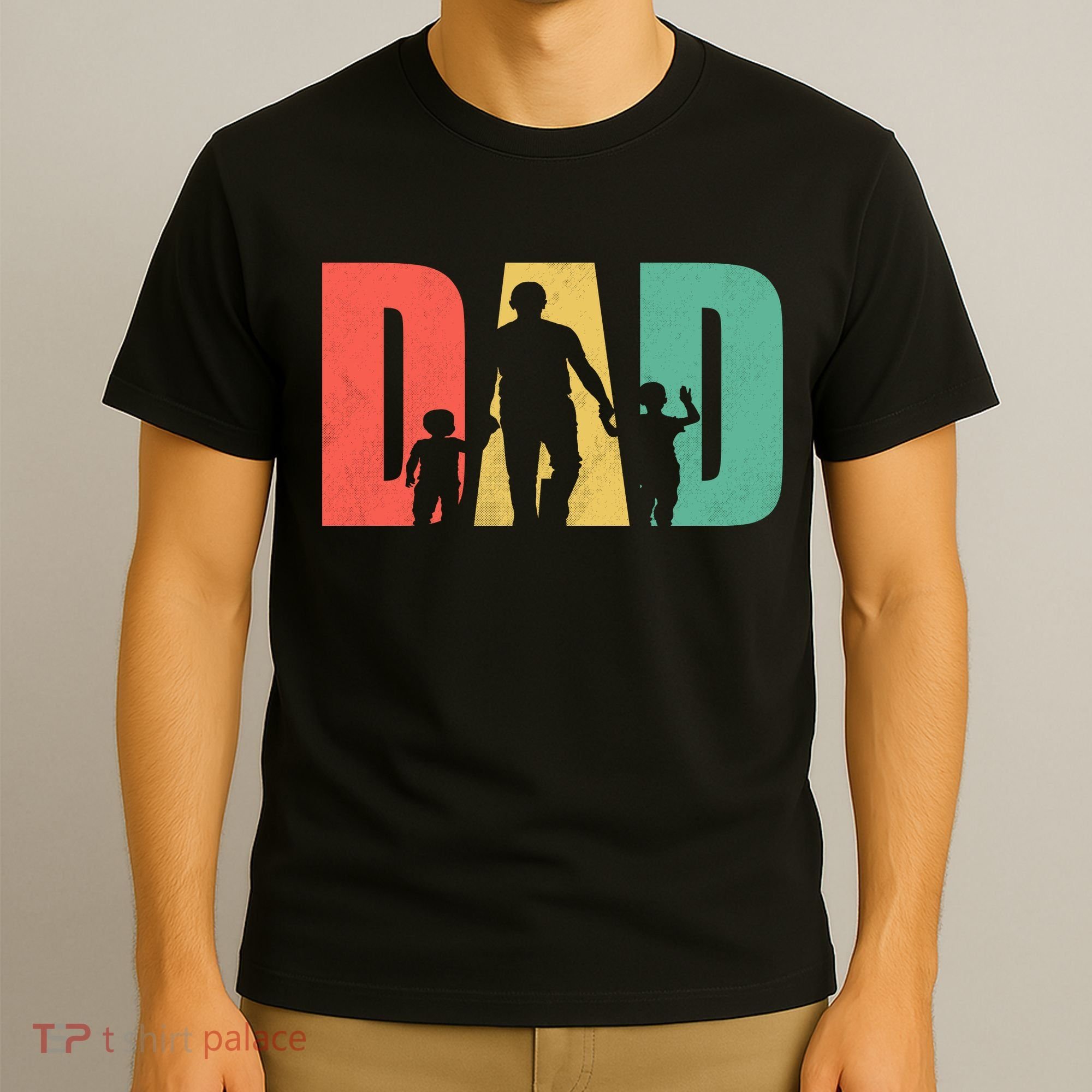Retro Dad Fathers Day Gift T-Shirt