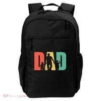 Retro Dad Fathers Day Gift Backpack thumb 0