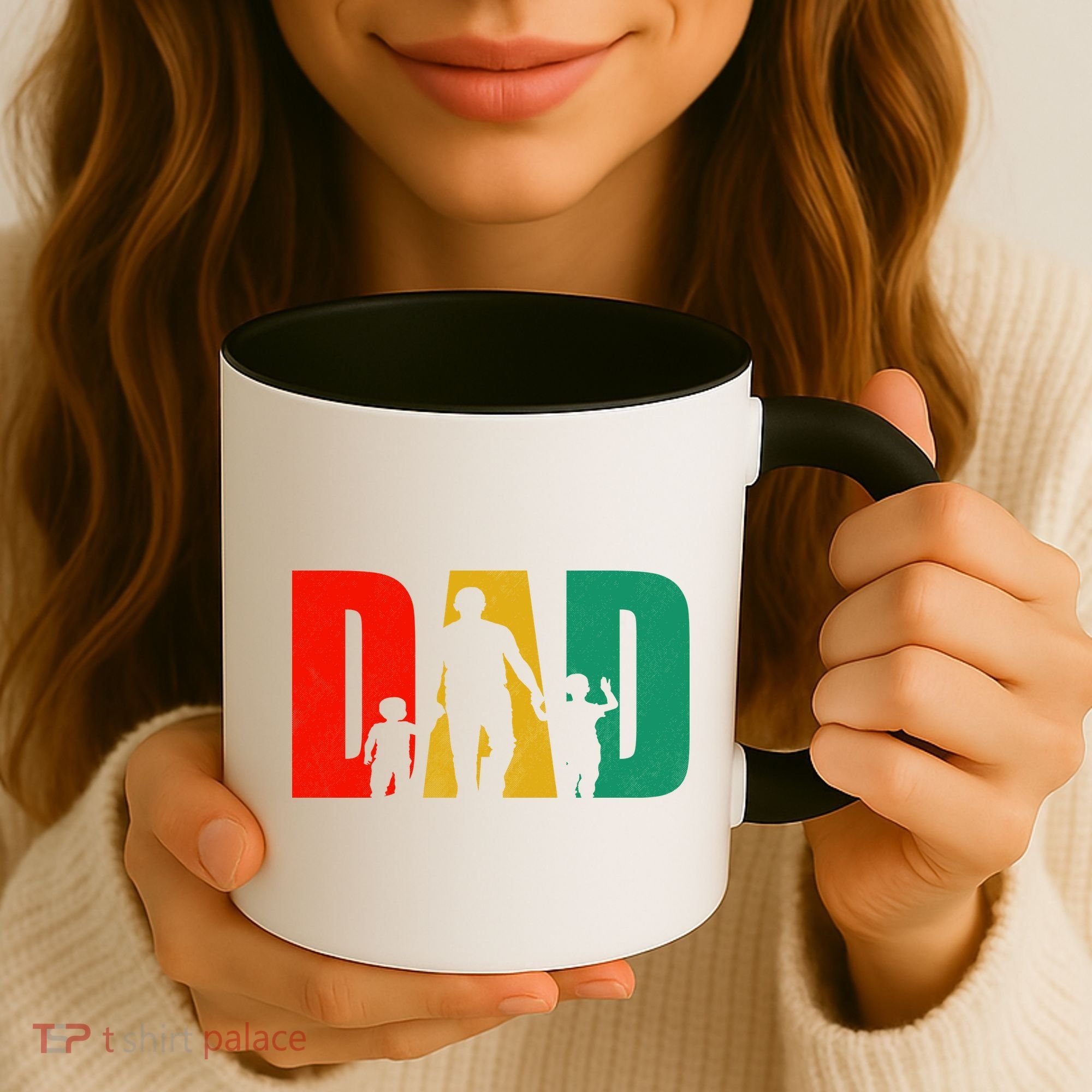 Retro Dad Fathers Day Gift Coffee Mug