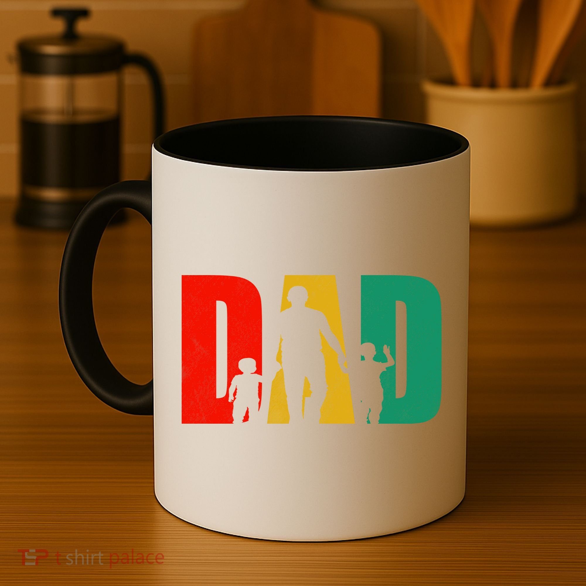 Retro Dad Fathers Day Gift Coffee Mug