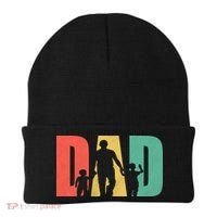 Retro Dad Fathers Day Gift Beanie thumb 0