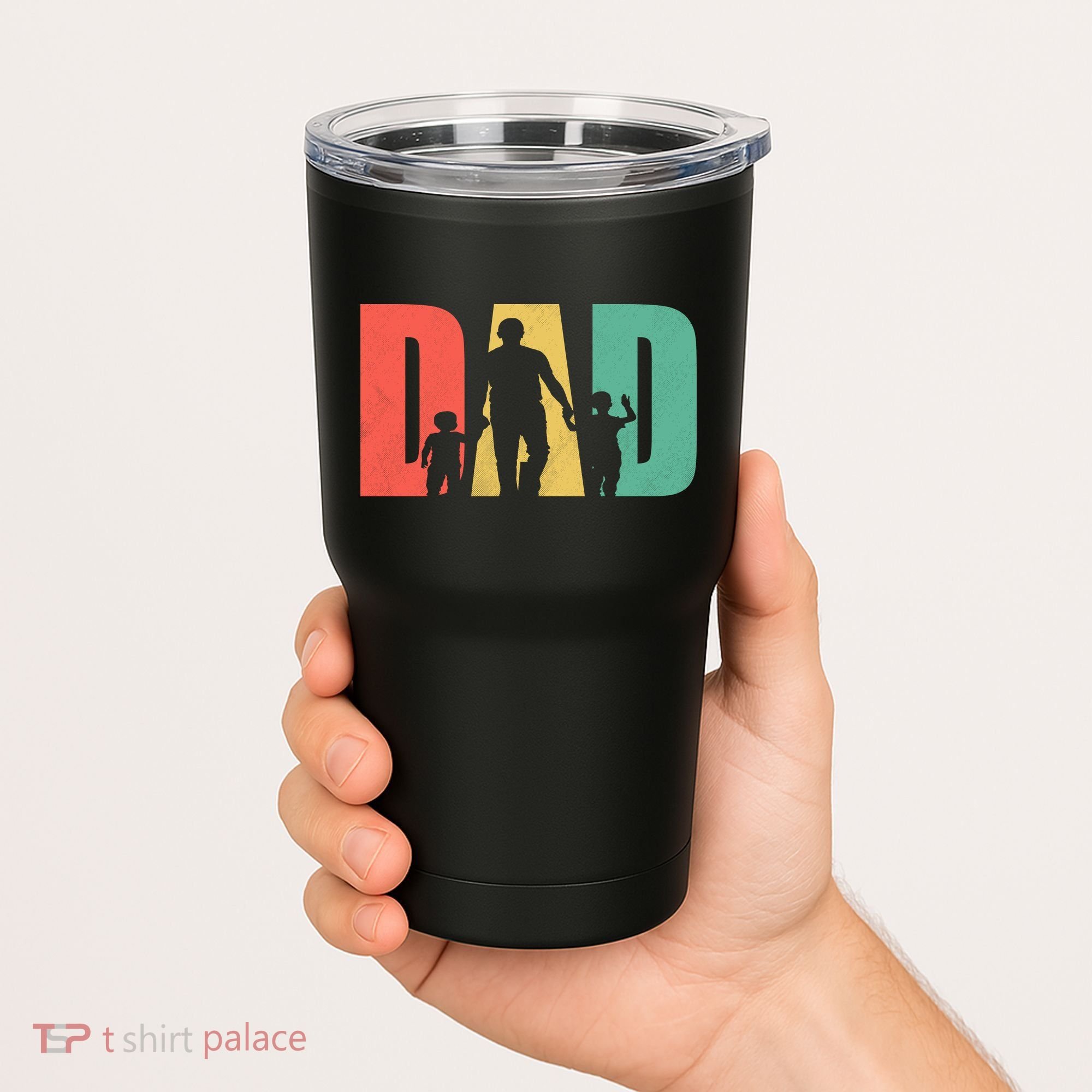Retro Dad Fathers Day Gift Tumbler